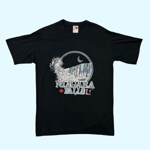 Vintage 90s Single Stitch Canadian Souvenir Niagara Falls Graphic Tee Unisex XL